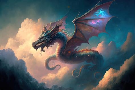 Le Pic du Dragon Volant :  Une Escalade Épique à Travers les Nuages !